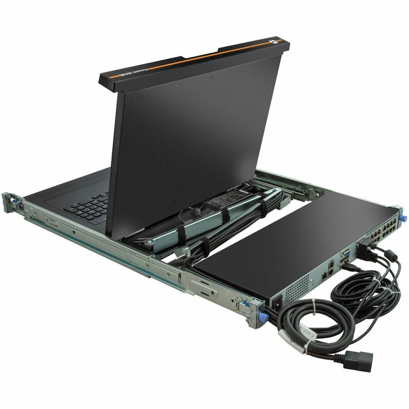 Vertiv Avocent LRA185KMM8D-G01 Rack Console | 18.5" LCD | 8-Port KVM | USB KB & Touchpad