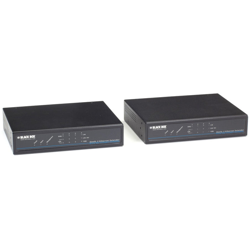 Black Box Managed Ethernet Extender Kit - 2-Wire, 4-Port, Gsa, Taa