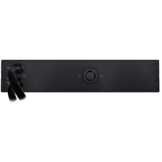 APC Rack ATS, 208V, 30A, (2) L6-30P Input to (1) L6-30R Output, 2U