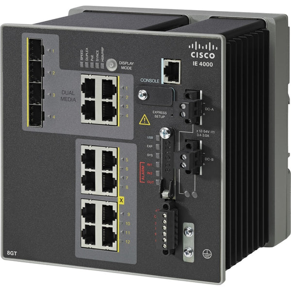 Cisco IE-4000-8GT4G-E Layer 3 Switch Cisco Systems, Inc