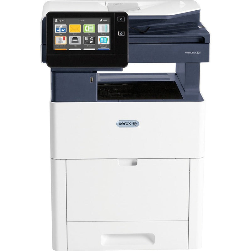 Xerox VersaLink C505 C505/YS LED Multifunction Printer-Color-Copier/Scanner-45 ppm Mono/45 ppm Color Print-1200x2400 Print-Automatic Duplex Print-120000 Pages Monthly-700 sheets Input-Color Scanner-600 Optical Scan-Gigabit Ethernet-1 Xerox Corporation