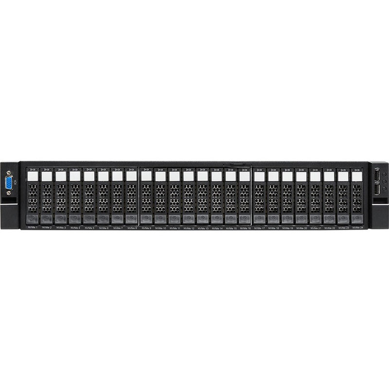 HGST Ultrastar Serv24 NVMe Storage Server - 92.16TB SSD, Xeon Gold 5120, 256GB RAM, 2U Rackmount