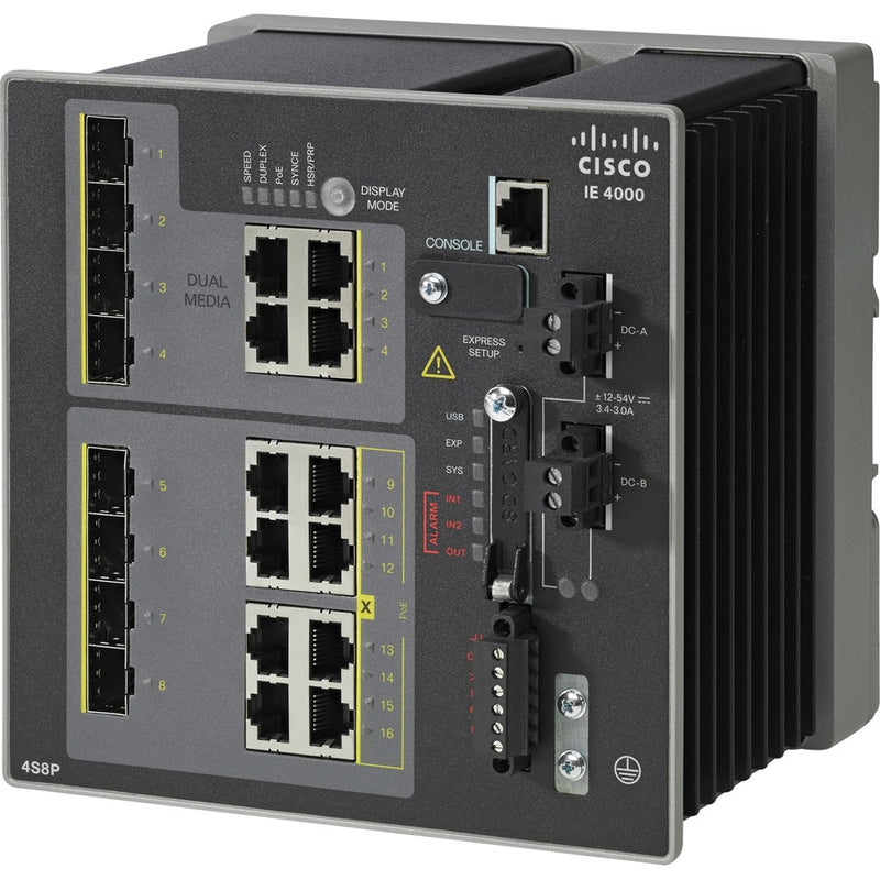 Cisco IE-4000-4S8P4G-E Layer 3 Switch Cisco Systems, Inc