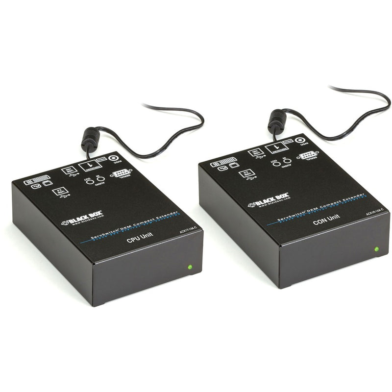 Black Box Compact Switch Kit - Catx, Dvi, Usb, Rs-232, Audio, Usb 2.0, Gsa, Taa