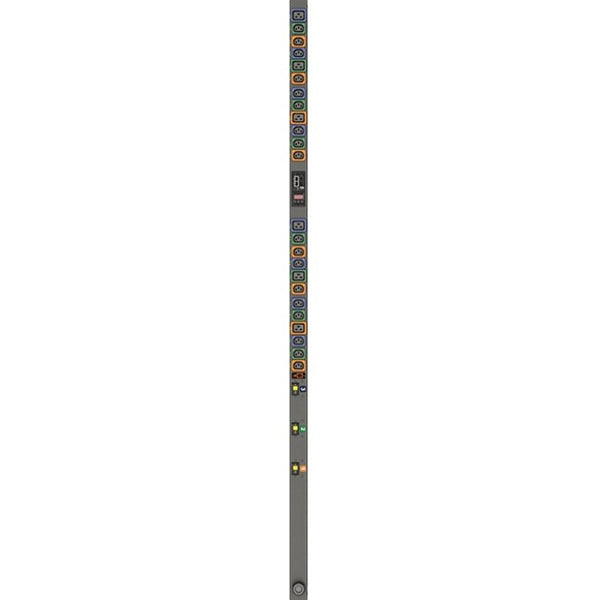 Vertiv Geist VP8965 Switched Rack PDU – 30A 120/208V 8.6kW | (18) C13 & (6) C19 | L21-30P | 0U Vertical