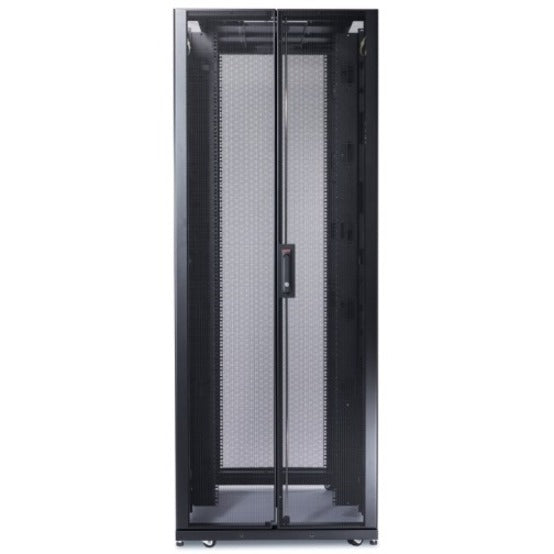 APC NetShelter SX 52U Rack Enclosure, 750mm W x 1200mm D, with Sides, Black
