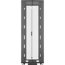 Vertiv VR3157SP VR Rack - 48U Server Rack Enclosure with Shock Packaging | 800x1100mm | Tool-less 19-Inch Cabinet