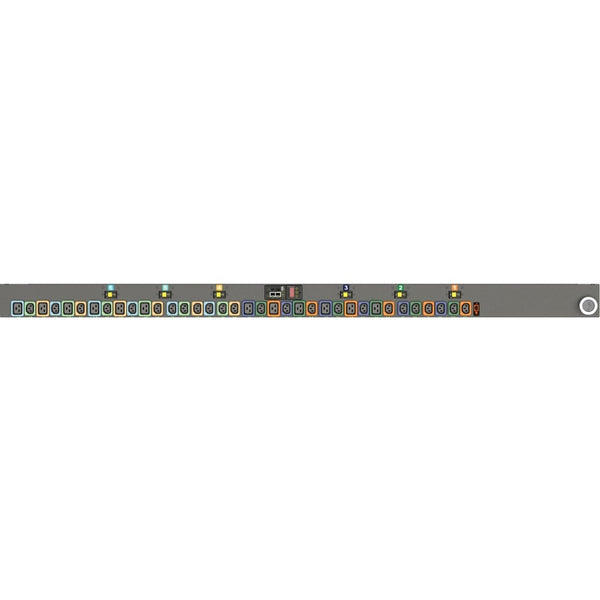 Geist MNS3EHB1-36PNB8-6PS15B0A10-S-A 36-Outlets PDU