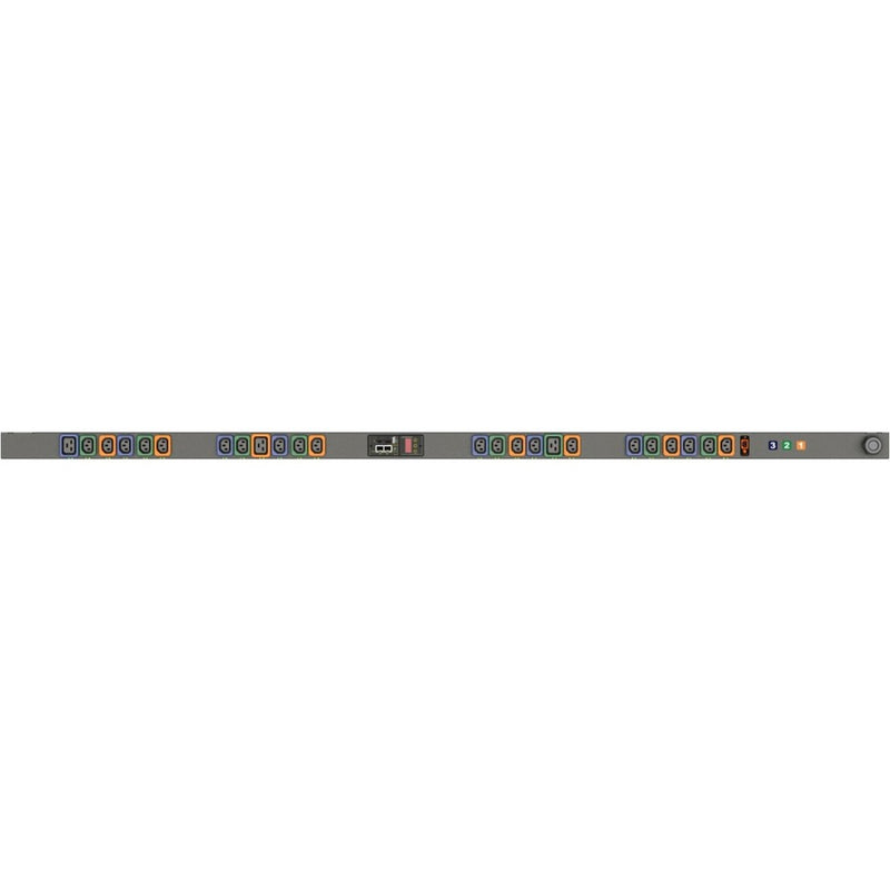 Vertiv Geist NU30006L 24-Outlets Monitored Rack PDU, 0U, C13/C19, IEC 60309