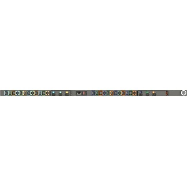 Vertiv Geist NS30049L 24-Outlets Switched PDU, 60A, 3P+E, Vertical Rack-Mount
