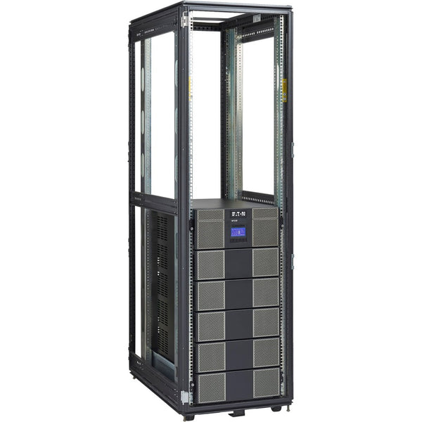 Eaton 9PXM 12kVA 10.8kW 208-240V N+1 Modular Scalable Double-Conversion UPS, Hardwired Input, 8x 5-20R, 2 L6-30R, 2 L6-20R, 2 L14-30R Outlets, 21U, TAA Eaton Corporation