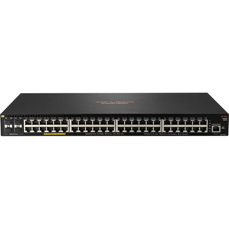 ARUBA 2930F 48GPOE+4SFP 740W Hewlett Packard Enterprise