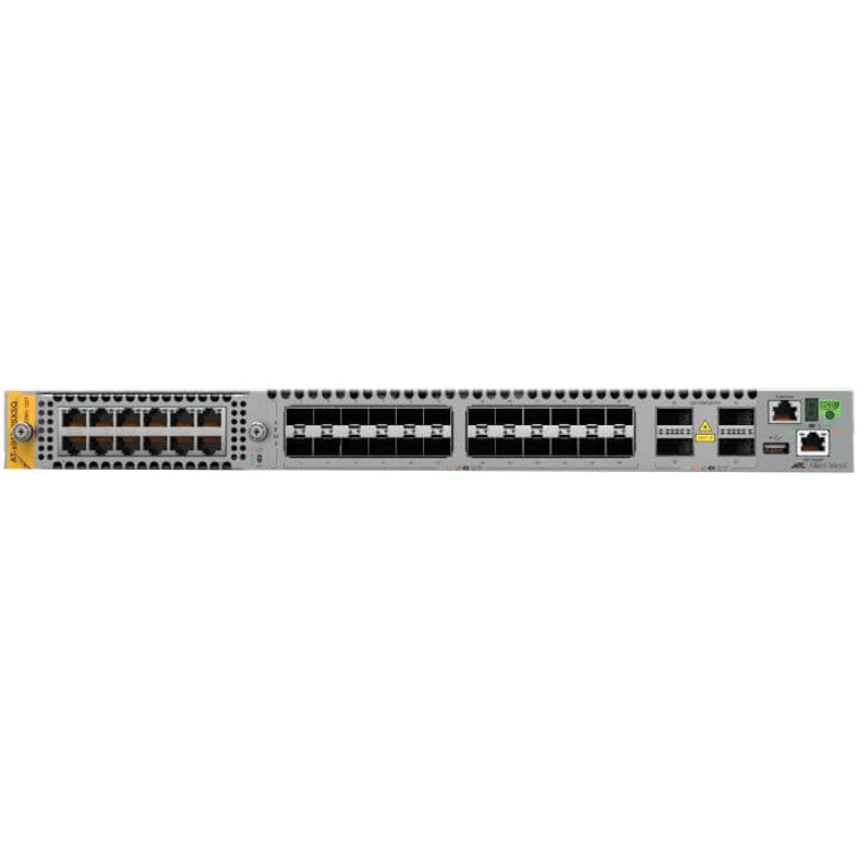 Allied Telesis x950-28XSQ 24-Port 10G SFP+ & 4-Port 100G QSFP28 Layer 3 Modular Switch (AT-X950-28XSQ-B01)