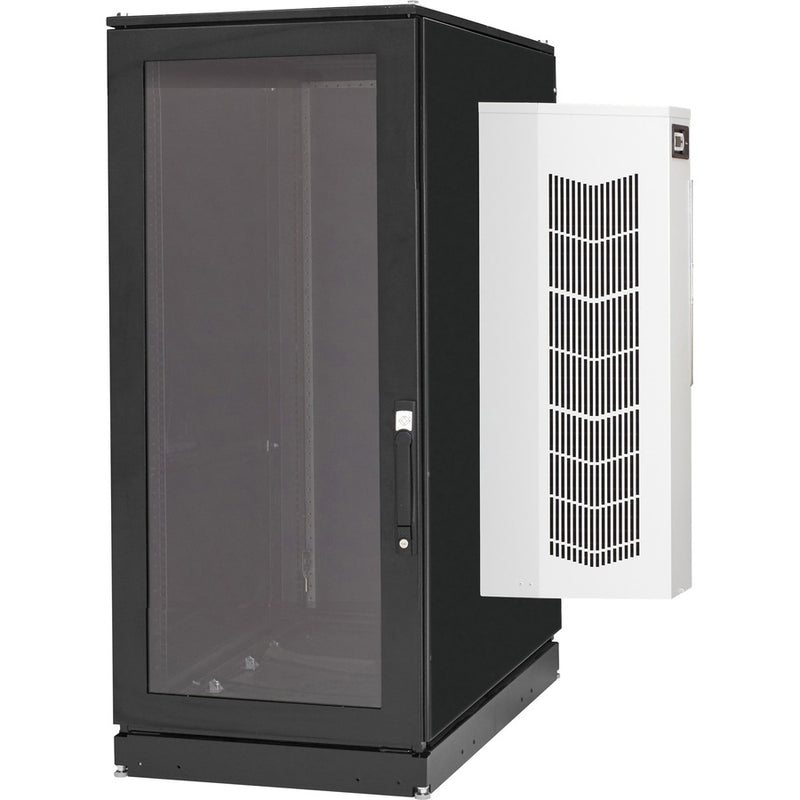 Black Box Nema 12 Networking Cabinet With Ac - 40" D, 24U, 8000 Btu, M6 Square Holes, 120V