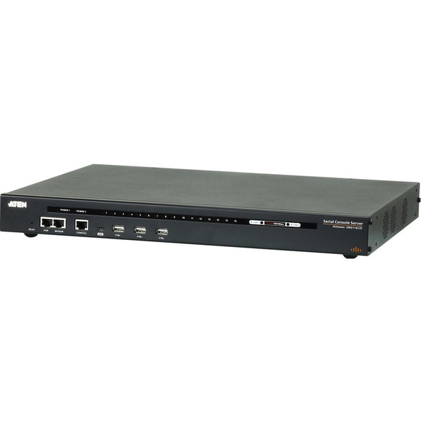 16-PORT SERIAL CONSOLE SERVER -DUAL POWE