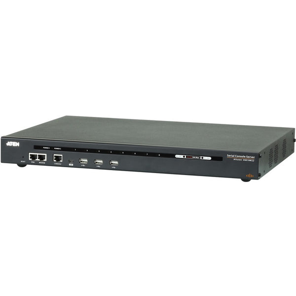 8-PORT SERIAL CONSOLE SERVER -DUAL POWER