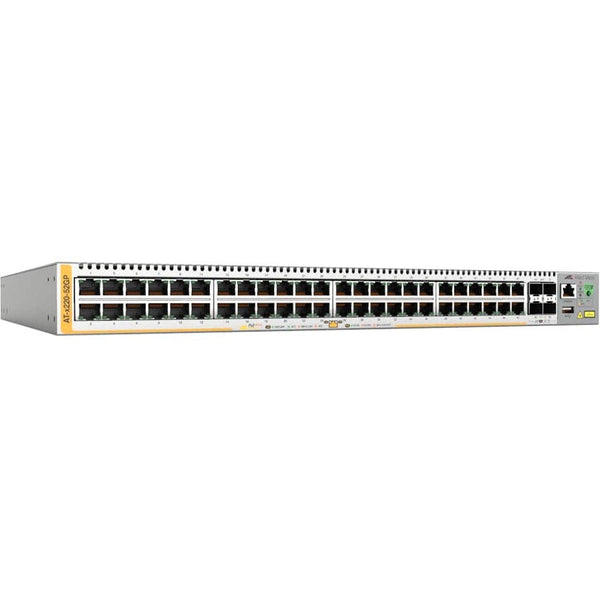 48PORT 10/100/1000T POE+ 4PORT ALLIED TELESIS BOX