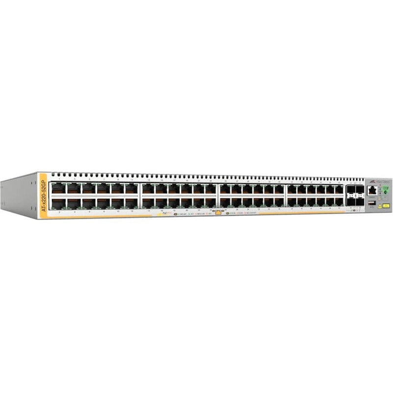 48PORT 10/100/1000T POE+ 4PORT ALLIED TELESIS BOX
