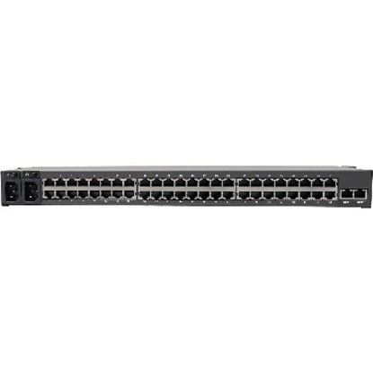 Eaton Tripp Lite 48-Port Serial Console Server, Dual GbE, USB, TAA, 1U Rack/Desktop (B097-048-INT)