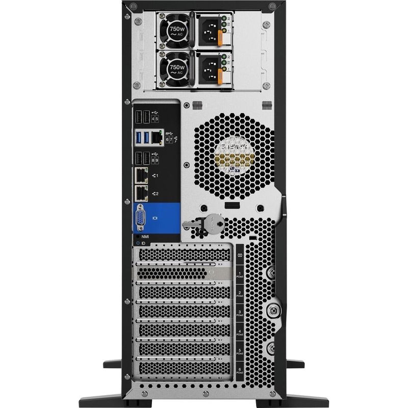 Lenovo ThinkSystem ST550 7X10A0AQNA 4U Tower Server - 1 x Intel Xeon Silver 4210 2.20 GHz - 16 GB RAM - 12Gb/s SAS, Serial ATA/600 Controller