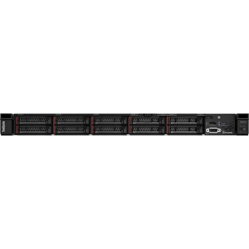 Lenovo ThinkSystem SR630 7X02A0CJNA 1U Rack Server - 1 x Intel Xeon Silver 4216 2.10 GHz - 16 GB RAM - Serial ATA/600 Controller