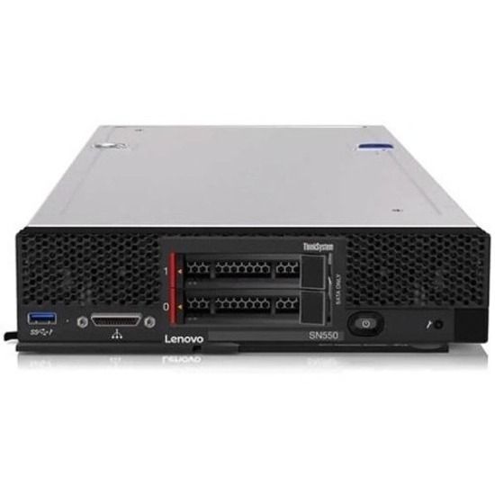 Lenovo ThinkSystem SN550 7X16A07ENA Blade Server - 1 x Intel Xeon Silver 4208 2.10 GHz - 32 GB RAM - SATA/SAS RSTe RAID Controller