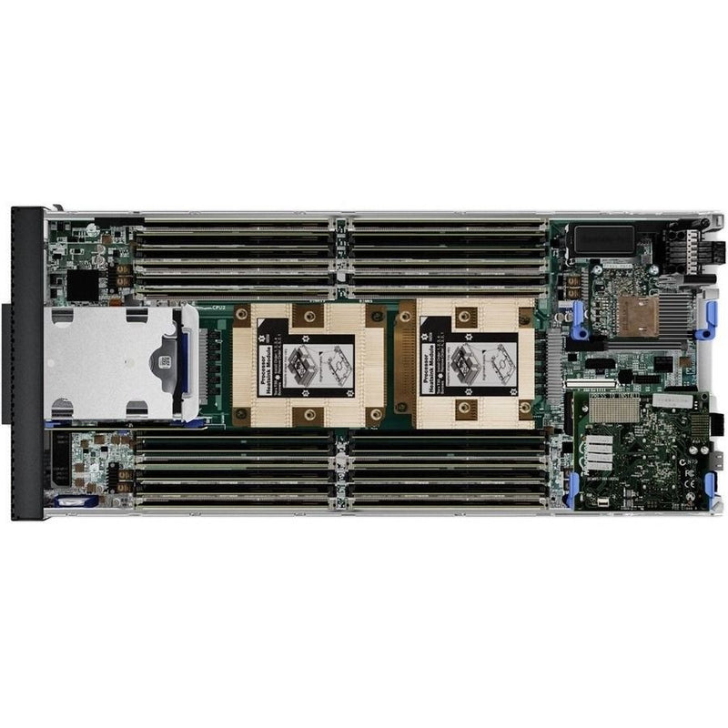 Lenovo ThinkSystem SN550 7X16A07ENA Blade Server - 1 x Intel Xeon Silver 4208 2.10 GHz - 32 GB RAM - SATA/SAS RSTe RAID Controller