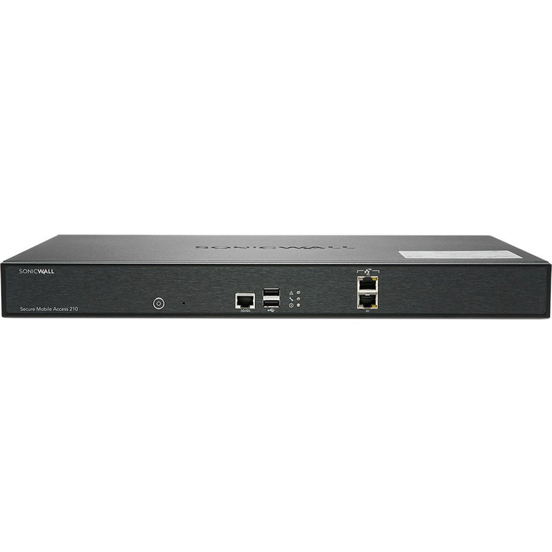 SonicWall SMA 210 Secure Upgrade Plus – 5 User Bundle with 24x7 Support (1 Year, Up to 25 Users)