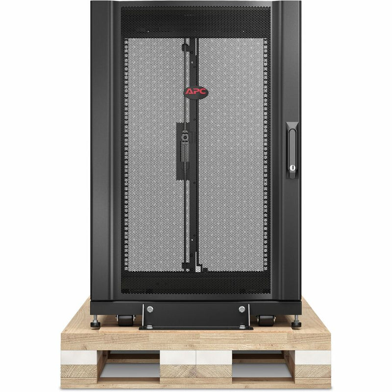 APC NetShelter SX 18U Server Rack Enclosure w/ Shock Packaging, Black [AR3006SP]