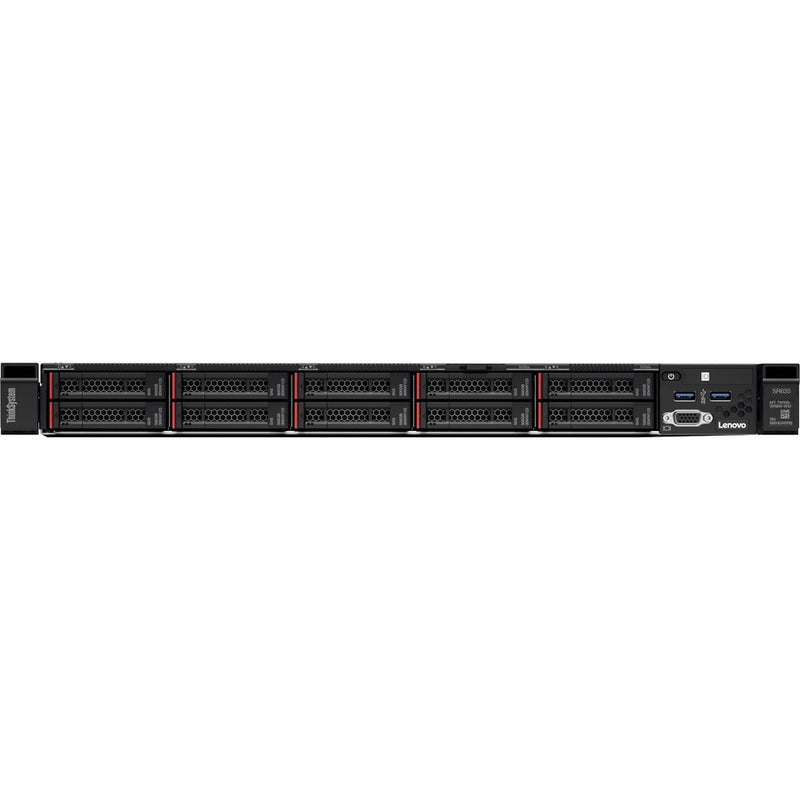 Lenovo ThinkSystem SR635 7Y99A01ANA 1U Rack Server - 1 x AMD EPYC 7302P 3.0 GHz - 16 GB TruDDR4 RAM - Gigabit Ethernet