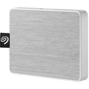 Seagate One Touch STJE1000402 1 TB Portable Solid State Drive - External - White Seagate Technology
