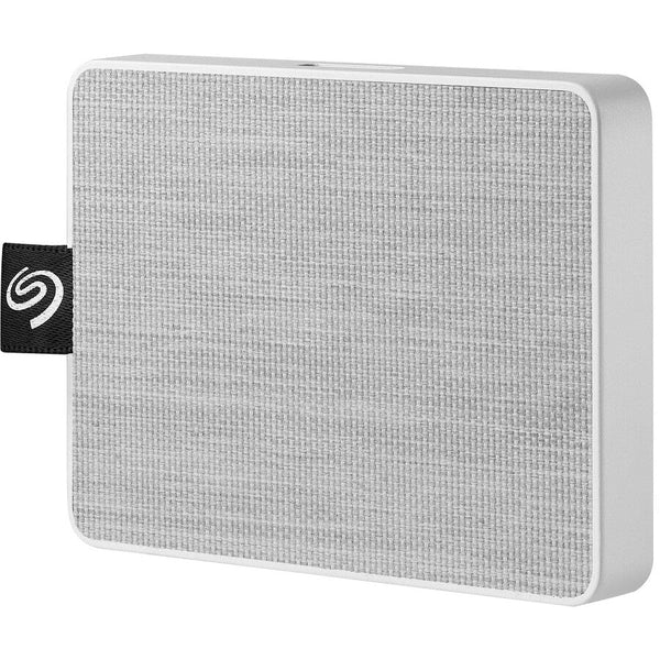 Seagate One Touch STJE1000402 1 TB Portable Solid State Drive - External - White Seagate Technology