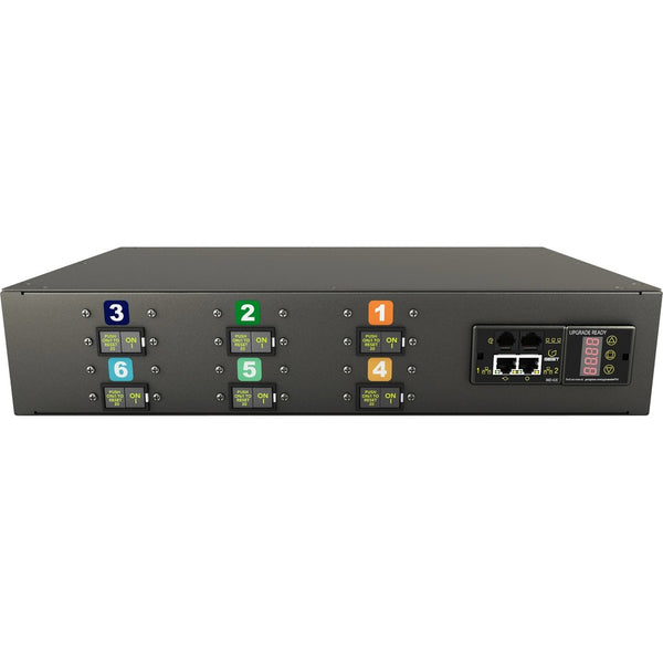 Vertiv Geist rPDU MN03EDR1-15P3B8-6PS15B0H10-S 15-Outlets 3P+E 2U Horizontal Monitored Rack PDU