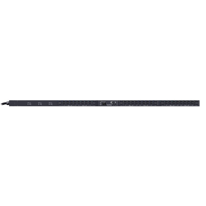 Cybernet 200-240V/50A, 0U, (24) C13 + (6) C19, Hubbell Cs8365C