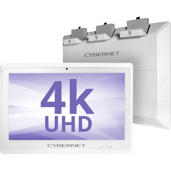 Cybernet CyberMed S S24K All-in-One Computer - Intel Core i5 6th Gen i5-6200U - 8 GB - 128 GB SSD - 23.6" 4K UHD Touchscreen - Desktop - White Cybernet Manufacturing, Inc