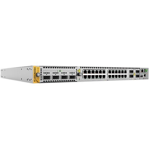 Allied Telesis x950-28XTQm 24-Port 10G Layer 3 Modular Switch with 100G Uplinks (AT-X950-28XTQM-B05)