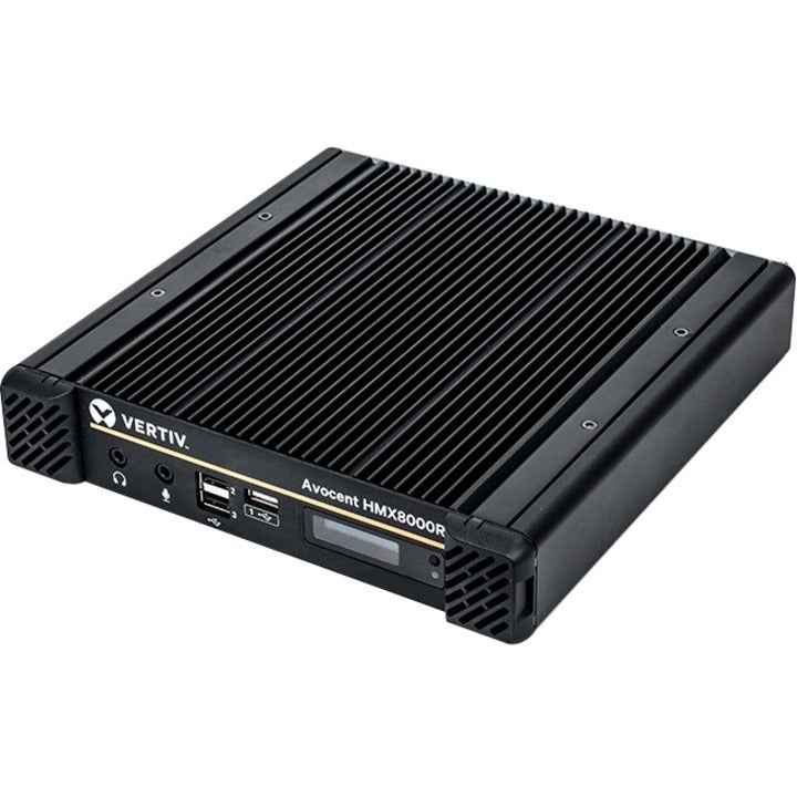 Vertiv Avocent HMX8000R IP KVM Receiver | 4K 60Hz Video | 10GbE | 4 USB 2.0 | 1U Rack | TAA