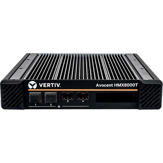 Vertiv Avocent HMX8000T 4K IP KVM Transmitter – Dual Head 4K, USB 2.0, 10GbE, 1U Rackmount
