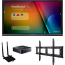 ViewSonic Corporation Viewsonic Viewboard Ifp7550-C1 - 4K Interactive Display With Wall Mount, Wifi Adapter, Chromebox - "350" Cd/M2 - 75"