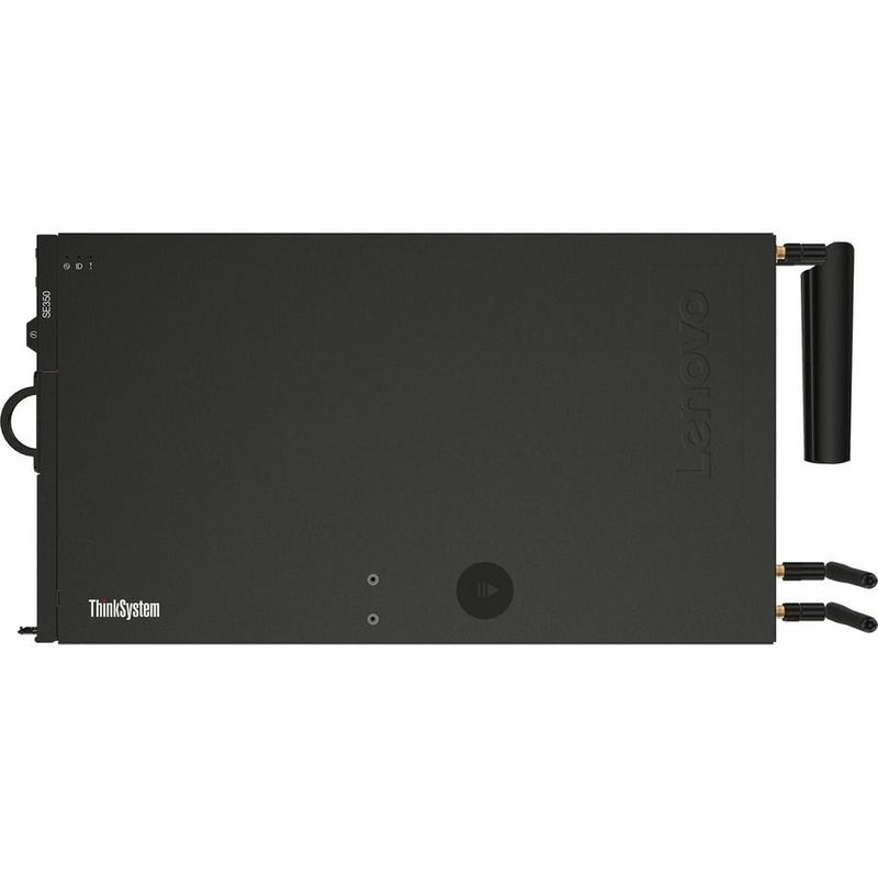 Lenovo ThinkSystem SE350 7Z46A008NA 1U Edge Rack Server - 1 x Intel Xeon D-2123IT 2.20 GHz - 16 GB RAM - SATA/600 - Matrox G200 Graphics