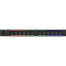 Vertiv Geist UI30024 rPDU | 12 x C13/C19 Outlets | Universal Input | Monitored | 1U Horizontal Rack