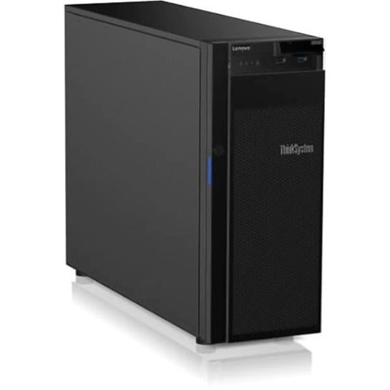 Lenovo ThinkSystem ST250 7Y45A04FNA 4U Tower Server - 1 x Intel Xeon E-2288G 3.70 GHz - 16 GB RAM - 4 TB HDD (2 x 2TB) - Serial ATA/600 Controller