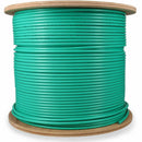 ADDON 1000FT GREEN CAT6A STP PLENUM COPPER PATCH CABLE