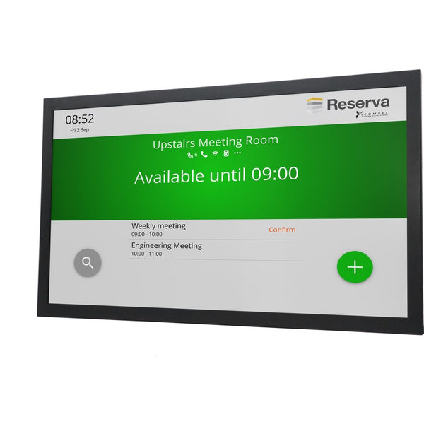 Black Box Edge Touchscreen Room Sign   21.5 Inches