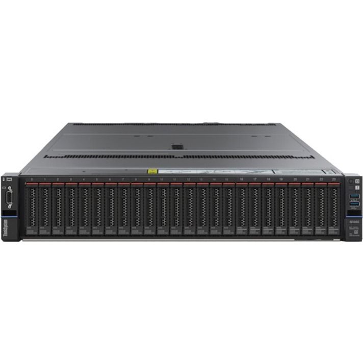 Lenovo ThinkSystem SR665 7D2VA01JNA 2U Rack Server - 1 x AMD EPYC 7282 2.40 GHz - 16 GB RAM - Serial ATA/600, 12Gb/s SAS Controller