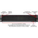 Lenovo ThinkSystem SR665 7D2VA01JNA 2U Rack Server - 1 x AMD EPYC 7282 2.40 GHz - 16 GB RAM - Serial ATA/600, 12Gb/s SAS Controller