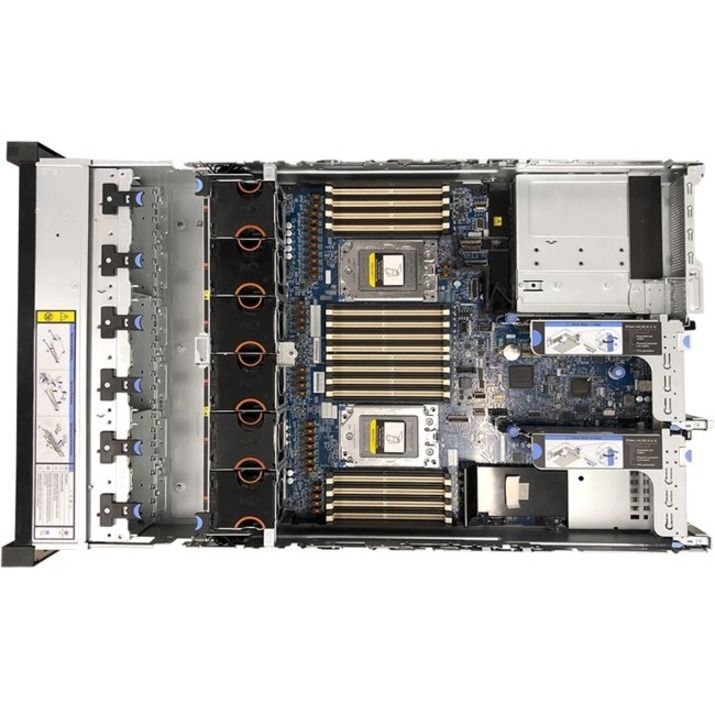 Lenovo ThinkSystem SR665 7D2VA018NA 2U Rack Server – Dual Socket AMD EPYC Support, Serial ATA Controller
