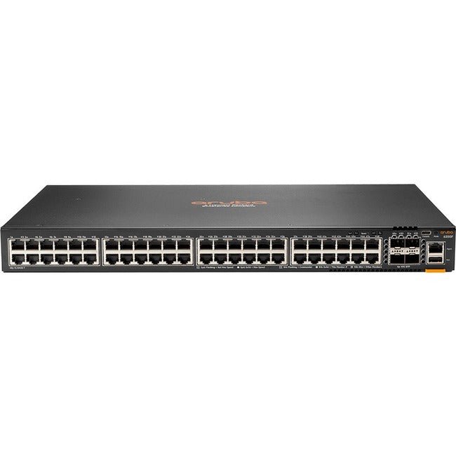HPE Aruba Networking 6200F 48G 4SFP+ PoE+ Managed Switch (JL726A