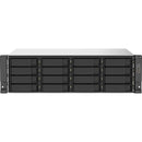 QNAP TS-1673AU-RP-16G 16-Bay Rackmount NAS – AMD Ryzen V1500B, 16GB DDR4, Dual 2.5GbE, PCIe Expandable, Redundant PSU
