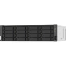 QNAP TS-1673AU-RP-16G 16-Bay Rackmount NAS – AMD Ryzen V1500B, 16GB DDR4, Dual 2.5GbE, PCIe Expandable, Redundant PSU